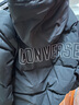 Converse【防潑水】匡威兒童羽絨服冬季男童連帽短加厚加絨外套上衣 正黑色 160 /76 【建議身高152-158cm】 曬單實拍圖