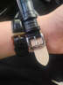 寶茄達（BRIGADA）牛皮手表女表帶 網(wǎng)帶表帶 鋼表帶 男女表帶訂制配表帶 20mm原裝表帶-男-黑色 曬單實(shí)拍圖