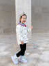 百麗童鞋女童加絨保暖棉鞋冬季新款學(xué)步雪地靴子兒童棉靴寶寶棉鞋 香芋紫 31 腳長(cháng)19.1-19.6cm 曬單實(shí)拍圖