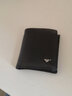 七匹狼錢(qián)包男士短款真皮錢(qián)夾頭層牛皮豎款皮夾學(xué)生錢(qián)包生日禮物送男友 黑色金屬13222-01 曬單實(shí)拍圖