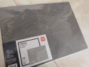 得力(deli)A2耐用PVC切割垫板桌垫 灰色78402 实拍图
