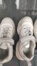 ABC KIDS童鞋男童鞋子2024春季新款儿童运动鞋小白鞋女中大童白色表演鞋子 革面白色 34码 实拍图