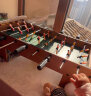 儿童桌面足球机玩具木质游戏桌上玩具室内家庭亲子互动游戏双人对战踢足球小学初中生女孩男孩生日礼物 实拍图
