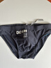 DESMIIT時(shí)尚潮牌男泳褲溫泉短褲度假游泳褲護墊防尷尬三角褲水上樂(lè )園泳衣 灰色 XL 曬單實(shí)拍圖
