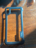 YSGUDU 撞色無邊框適用iPhone手機殼無邊蘋果無框散熱透氣鏤空防摔半包保護套 黑色 蘋果XSMAX 曬單實拍圖