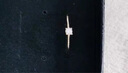 LUCKY TIPSs925銀戒指女簡(jiǎn)約時(shí)尚設計小清新指環(huán)個(gè)性開(kāi)口戒520禮物送女友 鋯鉆小戒指 曬單實(shí)拍圖