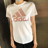 阿迪達斯 （adidas）短袖女2025夏季款三葉草運動(dòng)服跑步健身舒適時(shí)尚休閑短袖女T恤 GN2899/三葉草白色/店長(cháng)力薦 L 曬單實(shí)拍圖