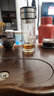 希諾（HEENOOR） 雙層玻璃杯茶水分離杯男女士大容量杯子隔熱茶杯商務(wù)泡茶水杯 本色-細(xì)長(zhǎng)便攜220ml 曬單實(shí)拍圖