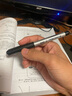 愛好直液式走珠筆中性筆0.5mm針管頭水筆學(xué)生用黑色頭簽字筆黑筆考試用筆藍(lán)色紅色辦公文具批 24黑/子彈頭/送筆筒 曬單實(shí)拍圖