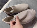 Jeep吉普一腳蹬男鞋夏季透氣網(wǎng)面鞋軟底套腳運(yùn)動(dòng)休閑鞋輕便薄款涼鞋男 沙色 41 曬單實(shí)拍圖