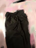 品詩(shī)歌人黑色拖地直筒褲女高腰寬松闊腿褲春夏季學(xué)生寬松休閑長(cháng)褲子垂感 九分休閑褲女 2XL 適合125-150斤 曬單實(shí)拍圖