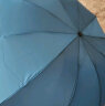天堂 防紫外线晴雨伞三折 太阳伞超大号双人折叠伞晴雨伞 纽曼绿 实拍图