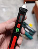 得力（deli）多功能感應驗電筆非接觸式測電筆斷點(diǎn)電筆帶手電照明燈智慧型 【12-1000V】非接觸式 DL8012 曬單實(shí)拍圖