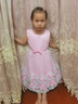 鸞雀翔一周歲女寶寶周歲生日禮服抓周服幼兒裙子兒童晚禮服女童公主紗裙 粉色 120 建議身高116-125體重41-50斤 曬單實(shí)拍圖