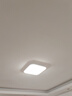 視貝（SEEBEST）客廳燈現(xiàn)代簡(jiǎn)約led吸頂燈超薄燈具組合套餐臥室房間燈飾 光年48W方形-三色變光 曬單實(shí)拍圖
