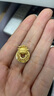 周生生七夕禮物生肖牛平安扣黃金吊墜 5G足金掛墜 94409P計(jì)價(jià) 2.8克 曬單實(shí)拍圖
