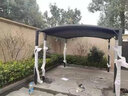 都格（Duge）(上門(mén)安裝)移動(dòng)停車(chē)棚車(chē)庫遮雨棚別墅庭院戶(hù)外伸縮式雨棚遮陽(yáng)棚5.45米*2.95米陽(yáng)光板頂 曬單實(shí)拍圖