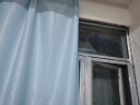 伊帘坊 窗帘地中海城堡窗帘成品定制卧室客厅隔热窗帘遮光遮阳加厚布料 天蓝(遮光85%) 2.0米宽*2.7米高挂钩式可改高度 实拍图