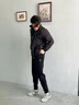 啄木鳥(niǎo)（TUCANO）2025春秋新款工裝褲男潮流時(shí)尚休閑褲寬松百搭哈倫束腳長(zhǎng)褲子 G42-黑色+駝色(兩件裝) XL 建議120-135斤 曬單實(shí)拍圖