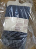 無(wú)印良品 MUJI 女式 彈力 天竺編織 十分長(cháng)收腿褲 DGA31C2A 打底褲 炭灰色 L 曬單實(shí)拍圖