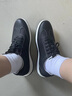 零度男鞋秋季新款日常休閑百搭舒適軟底輕便拼色磨砂皮透氣潮流鞋 黑色 40 曬單實(shí)拍圖