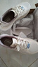 SKECHERS斯凱奇跑步鞋女子2024夏秋季新款透氣緩震休閑運動鞋 129001/NTCL 自然色/珊瑚色 38 曬單實拍圖