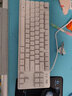 羅技（Logitech） K835機械鍵盤(pán) 有線(xiàn)游戲鍵盤(pán) 辦公84鍵TTC軸 商務(wù)家用電競鍵盤(pán)短款小尺寸臺式機筆記本吃雞鍵盤(pán) K835白色 青軸 曬單實(shí)拍圖