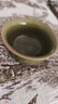 龍泉青瓷陶瓷創(chuàng  )意品茗杯原礦手工杯泡茶杯子家用功夫茶具茶碗龍泉青瓷辦公 越窯仿古釉-禮盒裝 曬單實(shí)拍圖