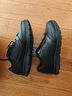 斯凱奇（Skechers）父親節(jié)禮物|男鞋休閑皮鞋通勤鞋黑色商務(wù)鞋加寬鞋頭防滑工作鞋 黑色/BLK 41 曬單實(shí)拍圖