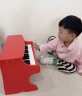 NEW CLASSIC TOYS儿童木质机械小钢琴 儿童电子琴1-6岁男女孩宝宝音乐早教玩具礼物 25键红色经典儿童机械木质钢琴 实拍图