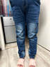 惠奴比春夏季新款哈倫牛仔褲女高腰老爹小腳褲寬松顯瘦九分長(zhǎng)褲 紅標(biāo)淺藍(lán)長(zhǎng)褲【收藏先發(fā)貨】 29 建議110-120斤 曬單實(shí)拍圖