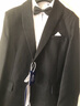 羅蒙兒童西裝套裝男孩小主持人禮服中大童鋼琴畢業(yè)演出服花童男童西服 外套+褲子+襯衫+領結  170 cm 曬單實拍圖