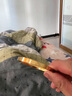 娜妙姿金包銀手鐲女實心卡家光面一字鐲子520情人節(jié)送女朋友禮物 一字手鐲重約22克圈口52-62下單備注圈口 包金2.5克 曬單實拍圖