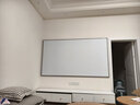 三季投影幕布 白軟畫(huà)框幕布100英寸16:9家用3D投影儀幕布家庭影院高清4K壁掛投影屏幕  配極米當貝HRB 曬單實(shí)拍圖