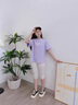 憨憨象女童打底褲夏季薄款兒童外穿防走光褲女孩寶寶七分褲安全褲褲子 1778杏色 140 曬單實(shí)拍圖
