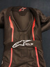 Alpinestars MISSILE V2 a星摩托車(chē)騎行連體皮衣牛皮賽道賽車(chē)服防摔騎行服 黑熒光紅色1030 48 曬單實(shí)拍圖