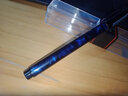 愛(ài)好（AIHAO）愛(ài)好4794墨酷mook亞克力金屬重手感學(xué)生考試專用0.5mm子彈頭中性筆透明子彈頭獨(dú)立包裝盒辦公水筆 亞克力款-黑色-拔帽款-4794 曬單實(shí)拍圖