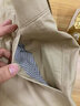 TNRZZ純棉九分褲男款夏季顯瘦修身小腳錐形褲男士休閑褲彈力收腿褲子 卡其色 32 曬單實(shí)拍圖