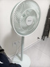 格力（GREE）電風(fēng)扇機械落地扇立式宿舍家用辦公輕音節能風(fēng)扇搖頭電扇臺立兩用風(fēng)扇 FS-3015h7 曬單實(shí)拍圖