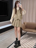 鹿依檸新款連衣裙女2024秋冬女裝韓系減齡氣質(zhì)女神范小個子學院風套裝裙 馬甲+襯衣+裙子 M 曬單實拍圖
