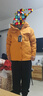 探路者【暴雪】鵝絨羽絨服極地保暖抗寒防潑水防寒服男式戶(hù)外登山服 云杉橘 XL 曬單實(shí)拍圖