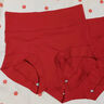 莫代爾3條裝紅色內褲女士高腰本命年抑菌收腹提臀收小肚子大碼短褲衩 本命年大紅女士?jì)妊?3條 M 【建議體重80-105斤穿著(zhù)】 曬單實(shí)拍圖