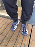 暇步士（Hush Puppies）童鞋女童涼鞋2025夏季新款兒童鞋男童軟底網(wǎng)面鞋透氣包頭沙灘鞋子 HP3237藍色 27 鞋內(nèi)長17.4cm/腳長16.9cm 曬單實拍圖