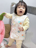 貝樂咿嬰兒馬甲秋冬款新生幼兒寶寶夾棉保暖背心兒童純棉加厚小馬夾坎肩 5052動(dòng)物樂園 180g 80#(建議體重18-22斤以內(nèi)穿) 曬單實(shí)拍圖