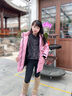 波司登（BOSIDENG）25新款羽絨服女童5A抗菌絨極寒連帽冬厚款保暖外套T250242312Q 冰原粉1753 140 /64 約 130-140cm 30kg 曬單實(shí)拍圖
