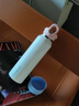 REVOMAX銳虎女士保溫杯高顏值新款水杯送女生閨蜜生日禮物316l車載冷杯子 杯身【月光白】473ml贈杯刷杯套 多巴胺 彩色杯蓋【初櫻】 曬單實拍圖