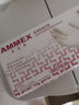 愛(ài)馬斯（AMMEX）一次性手套乳膠橡膠手套實(shí)驗(yàn)室護(hù)理牙科隔離生物制藥防護(hù)手套 TLFVMD耐用款乳白色檢查手套 100只/盒 M 曬單實(shí)拍圖