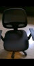 得力（deli）91103 简约时尚办公椅 人体工学电脑椅 居家书房座椅 经典黑 实拍图