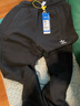 阿迪達(dá)斯 （adidas）三葉草運(yùn)動(dòng)褲男褲春秋新款健身褲子絨面保暖休閑褲收口小腳褲長 II5791黑色 S 曬單實(shí)拍圖