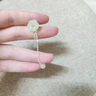傾愛銀耳釘和田玉耳環(huán)女925銀耳飾復(fù)古流蘇耳墜生日禮物送女友 蝶戀花和田玉銀耳釘 曬單實(shí)拍圖
